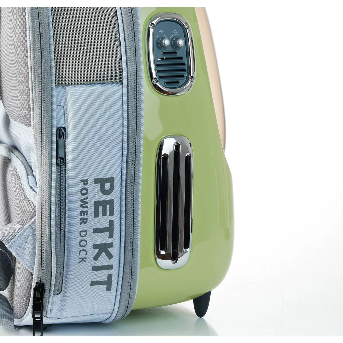Small Breezy Dome Dog and Cat Backpack Carrier Green