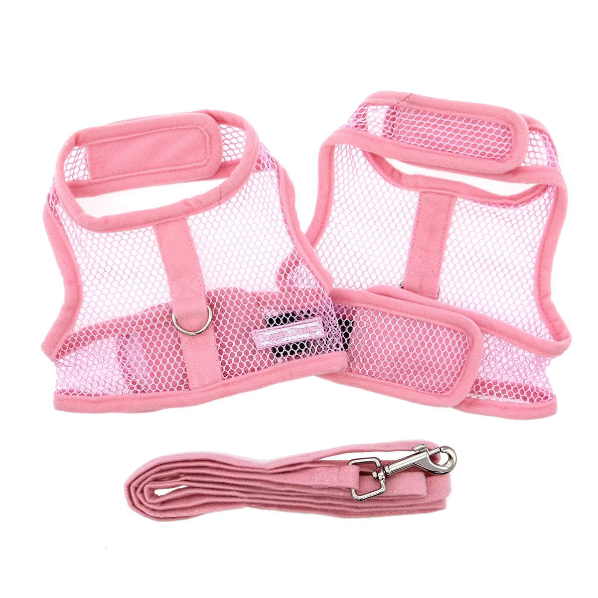 ool Mesh Dog Netted Harness with Leash