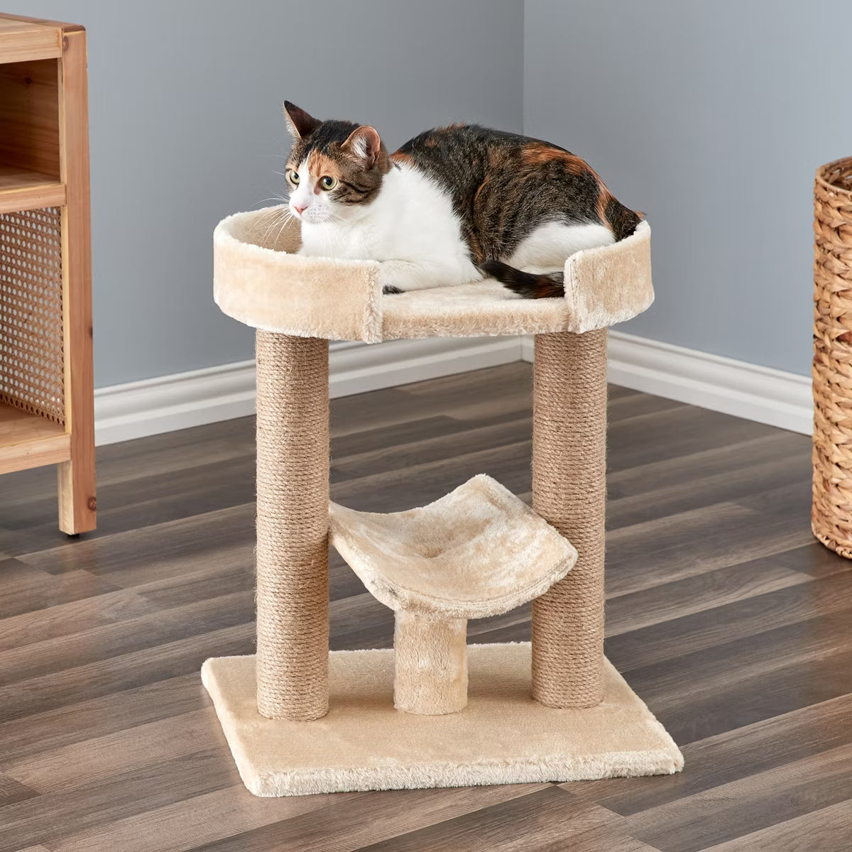 Beige Cat Scratching Post Cat Furniture