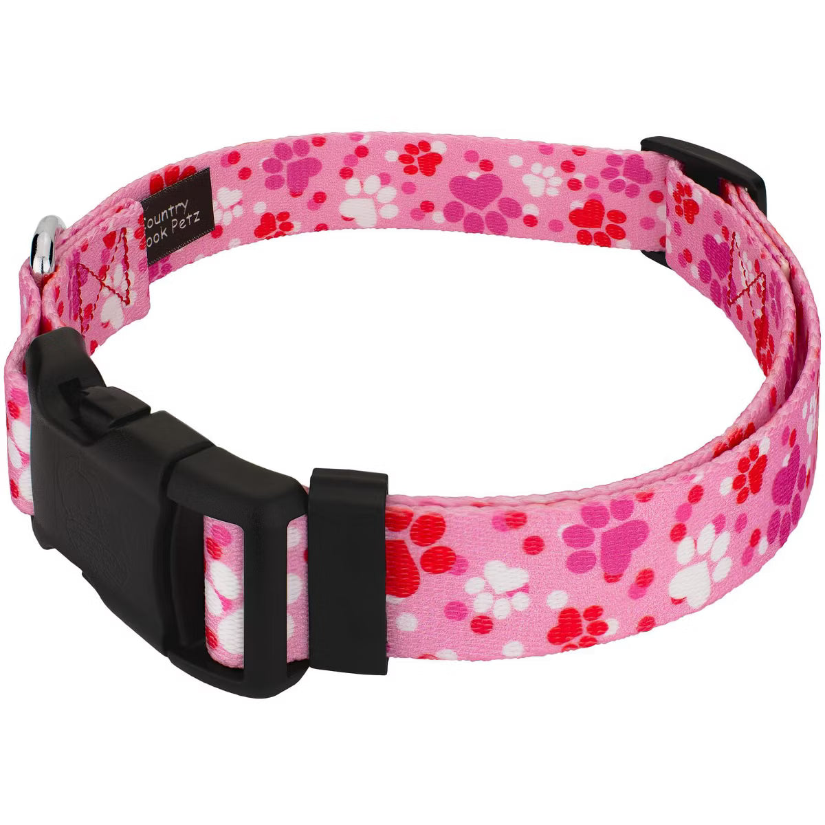 Puppy Love Everyday Dog Collar Made in The U.S.A. (1 Inch, Medium)