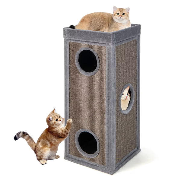 Cat Condo with Scratching Posts