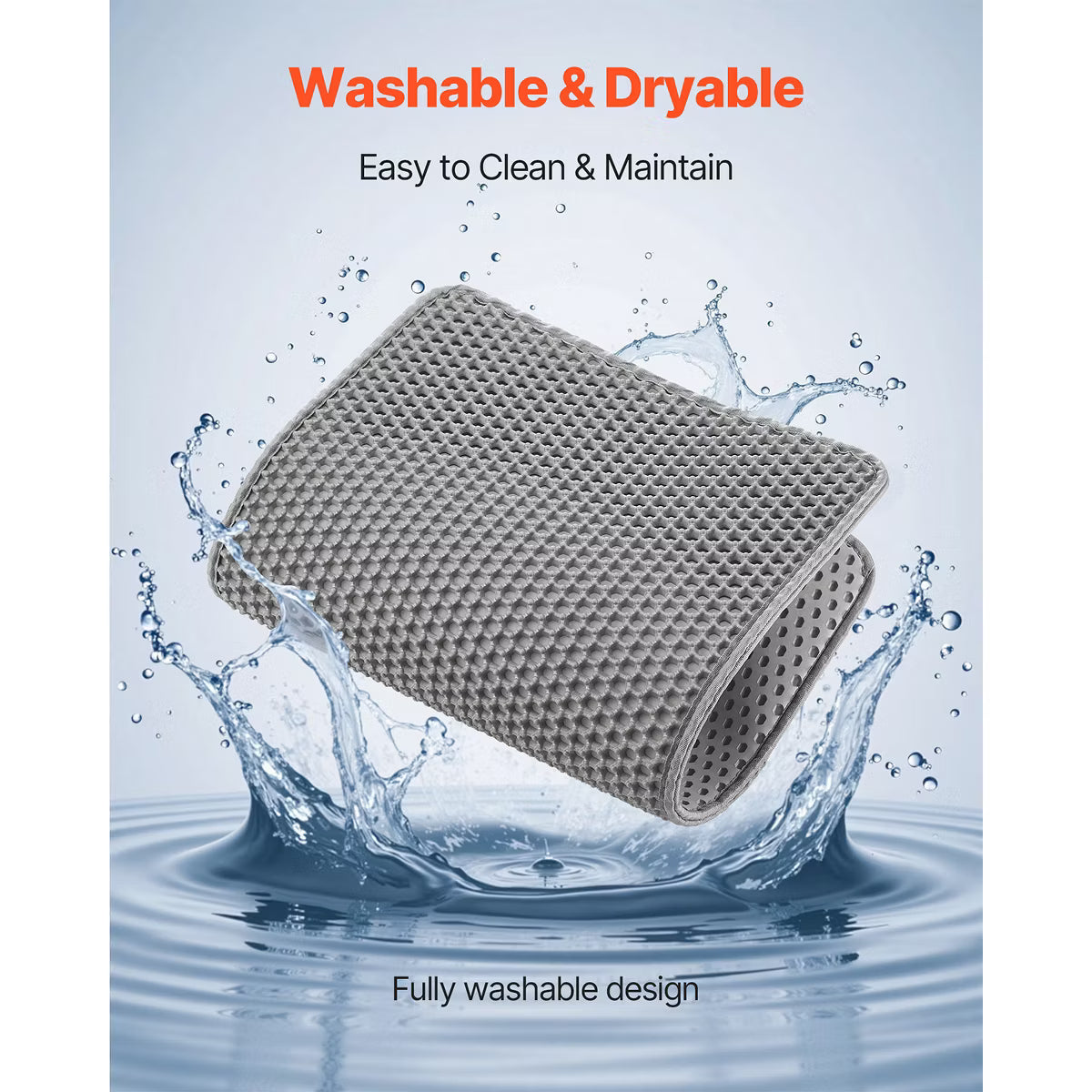 Cat Litter Mat Grey