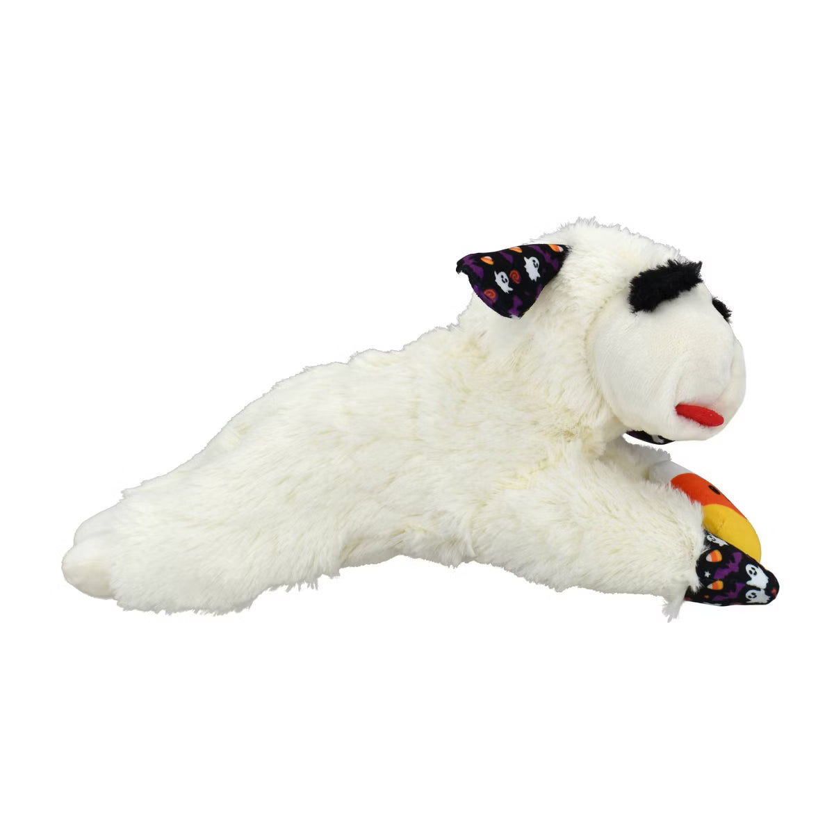 10.5" Lamb Chop with Candy Corn Interactive Plush Dog Toy