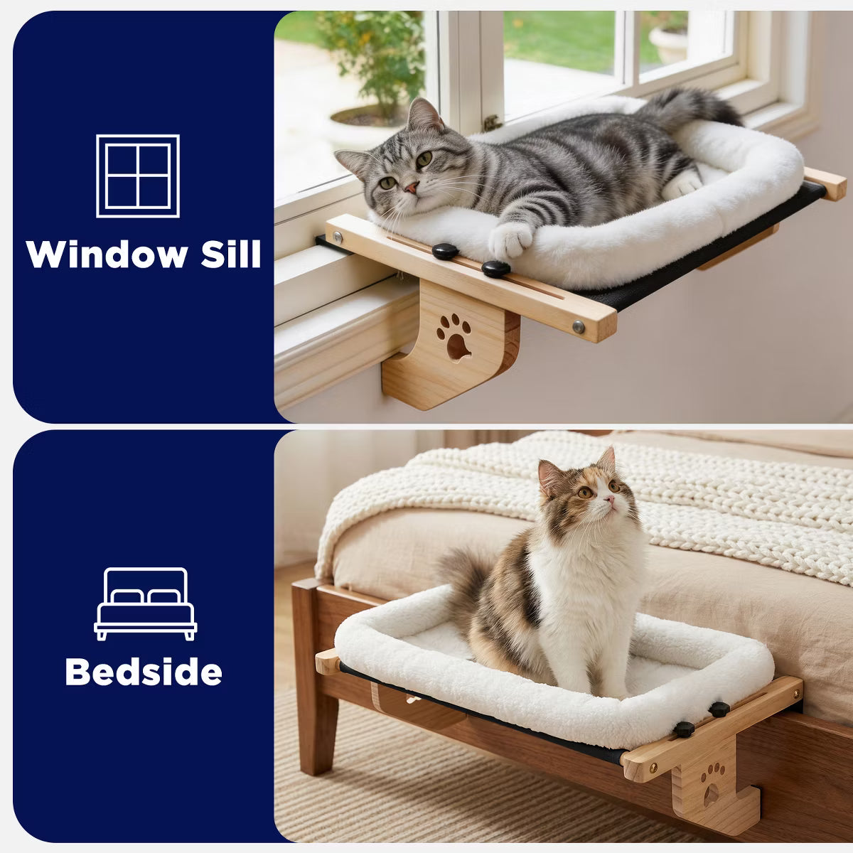 Window Seat with Cushion Bed Cover,
