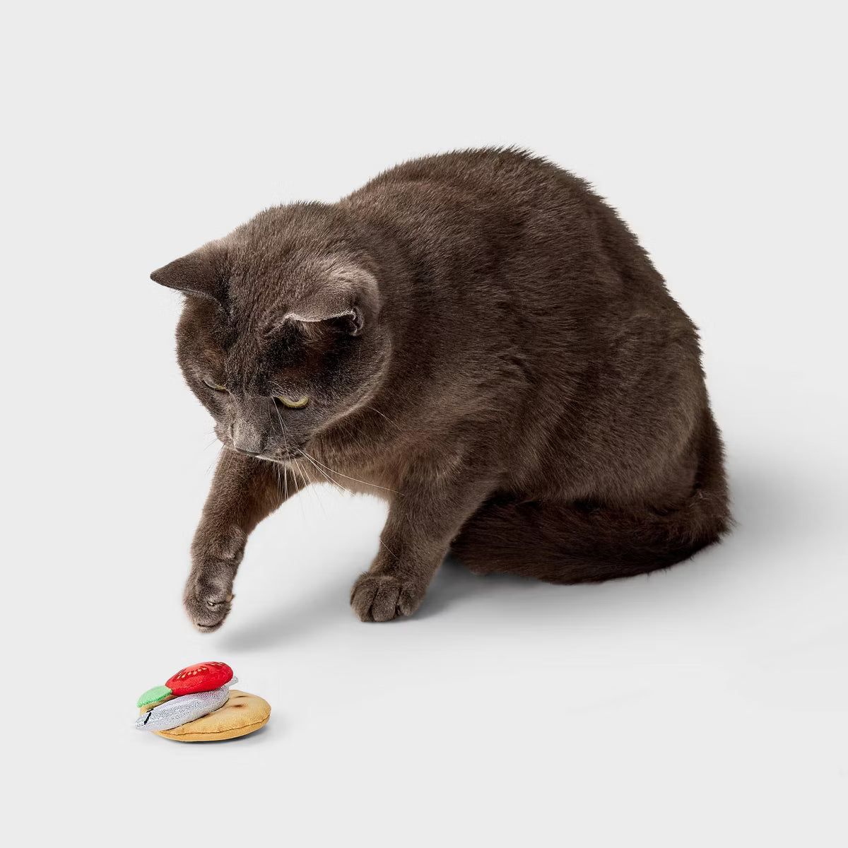 Fish Snack Cat Plush Toy