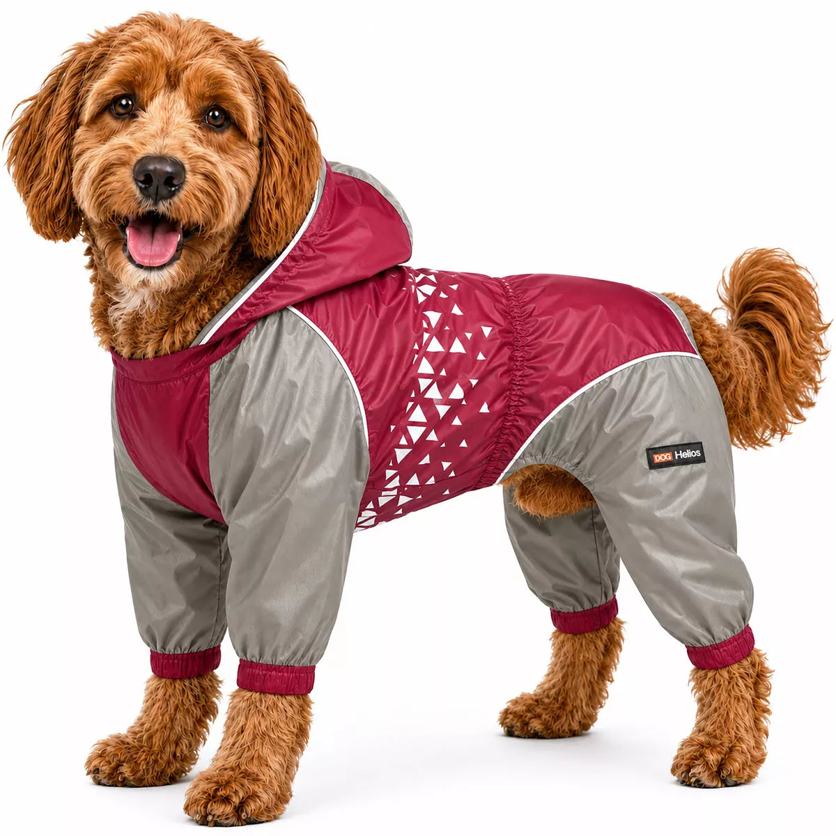 Vortex Full Bodied Waterproof Windbreaker Dog Jacket