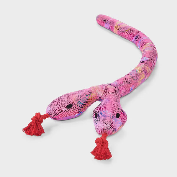 Snake Jumbo Plush Dog Toy