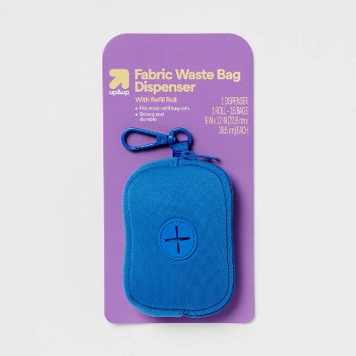 up&up fabric waste bag holder with carabiner