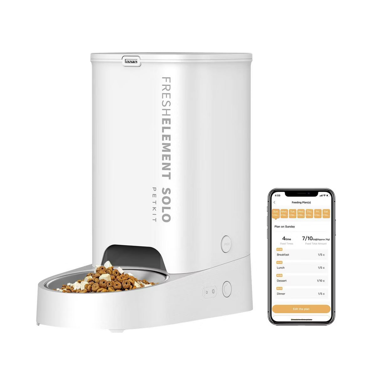 3L Fresh Element Solo Cat and Dog Automatic Feeder