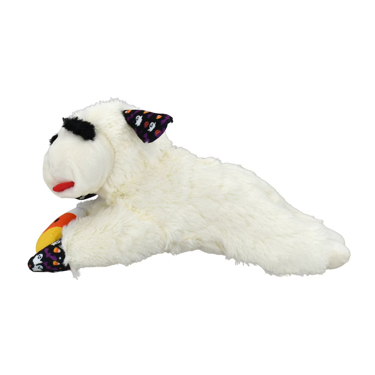 10.5" Lamb Chop with Candy Corn Interactive Plush Dog Toy
