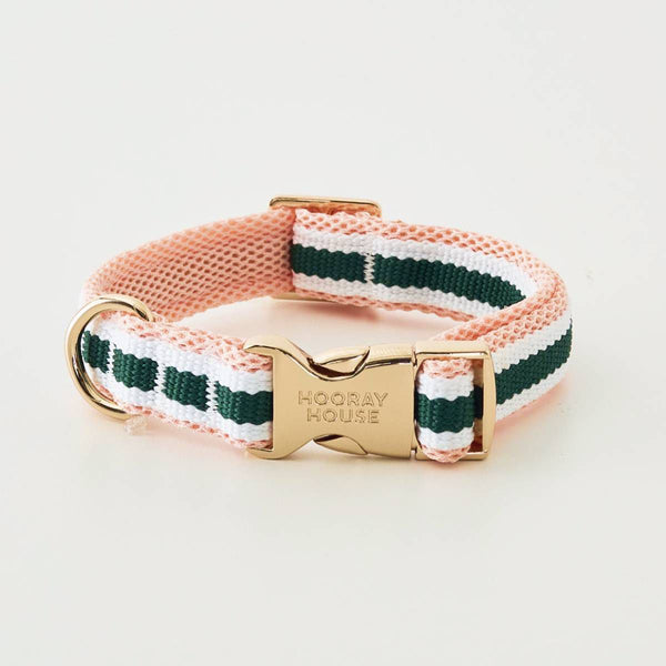 Performance Mesh Dog Collar - Pink