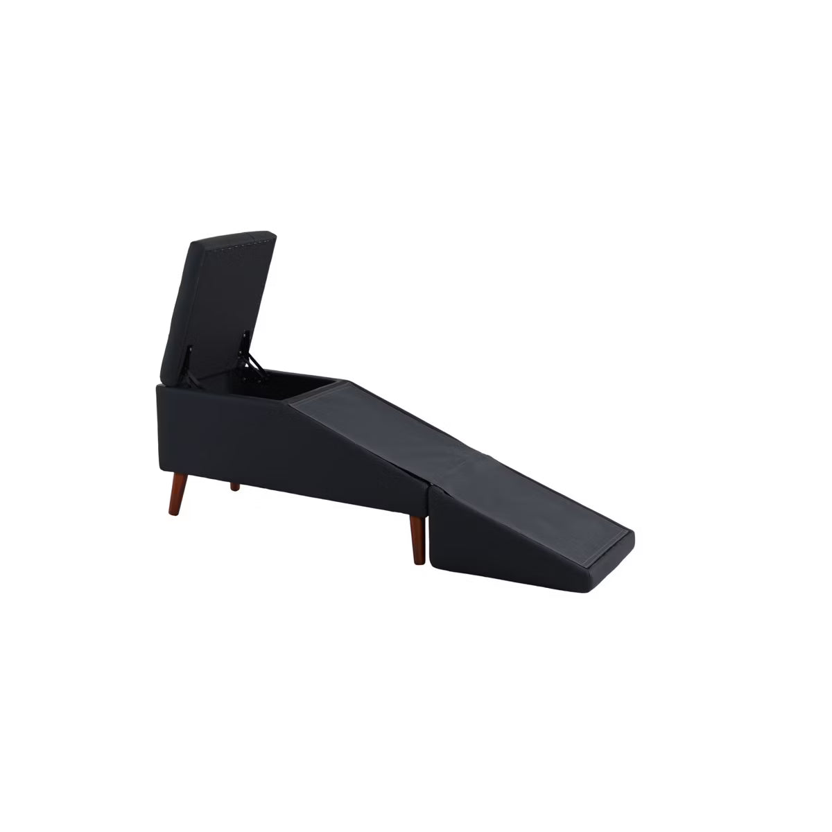Pawridge 2-in-1 Split Foldable Pet Ramp Ottoman with Storage