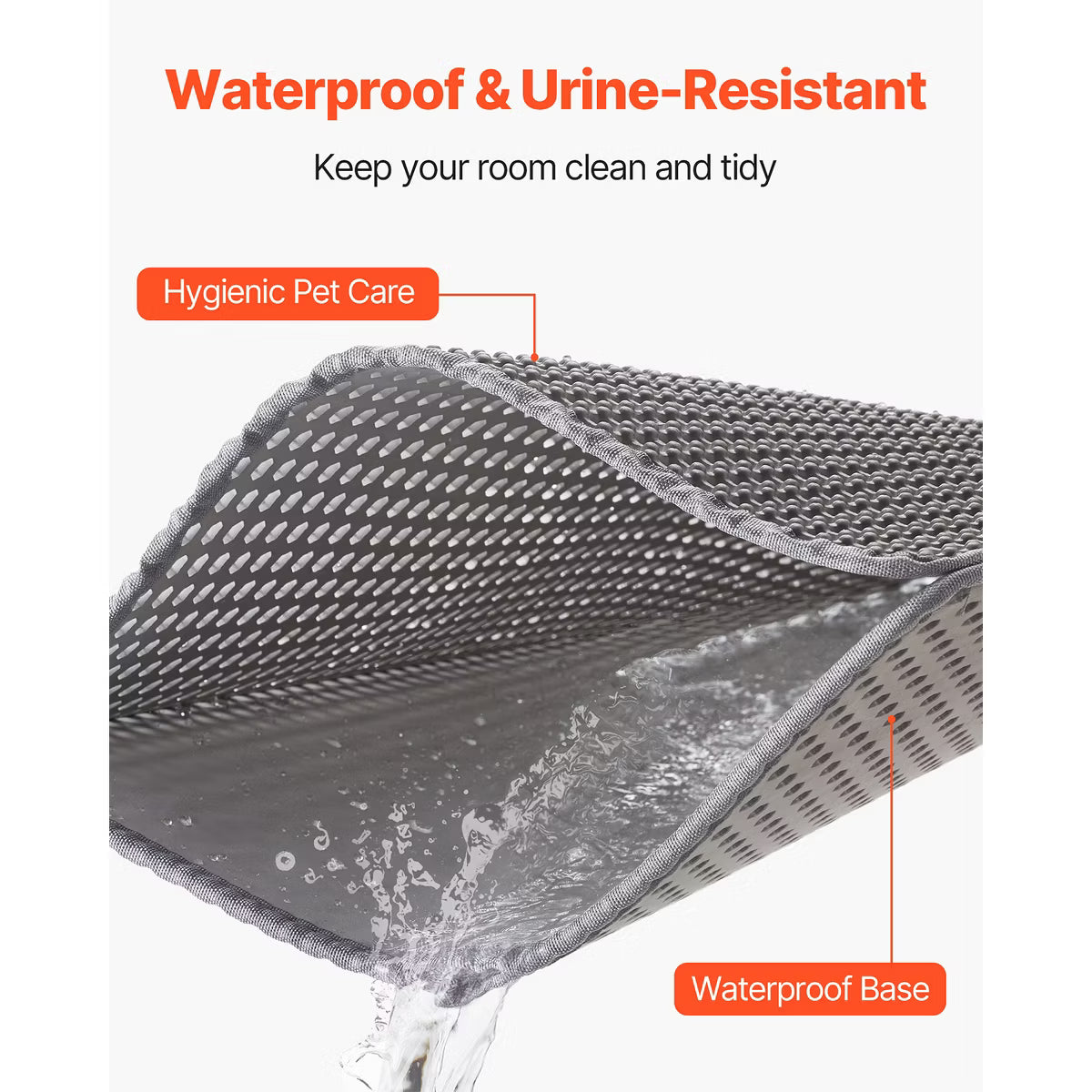 Cat Litter Mat Grey