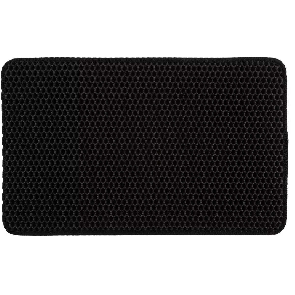 Waterproof Cat Litter Mat Black