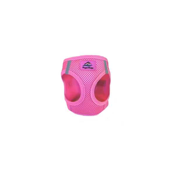 American River Choke Free Reflective Dog Harness, Pink, XXS