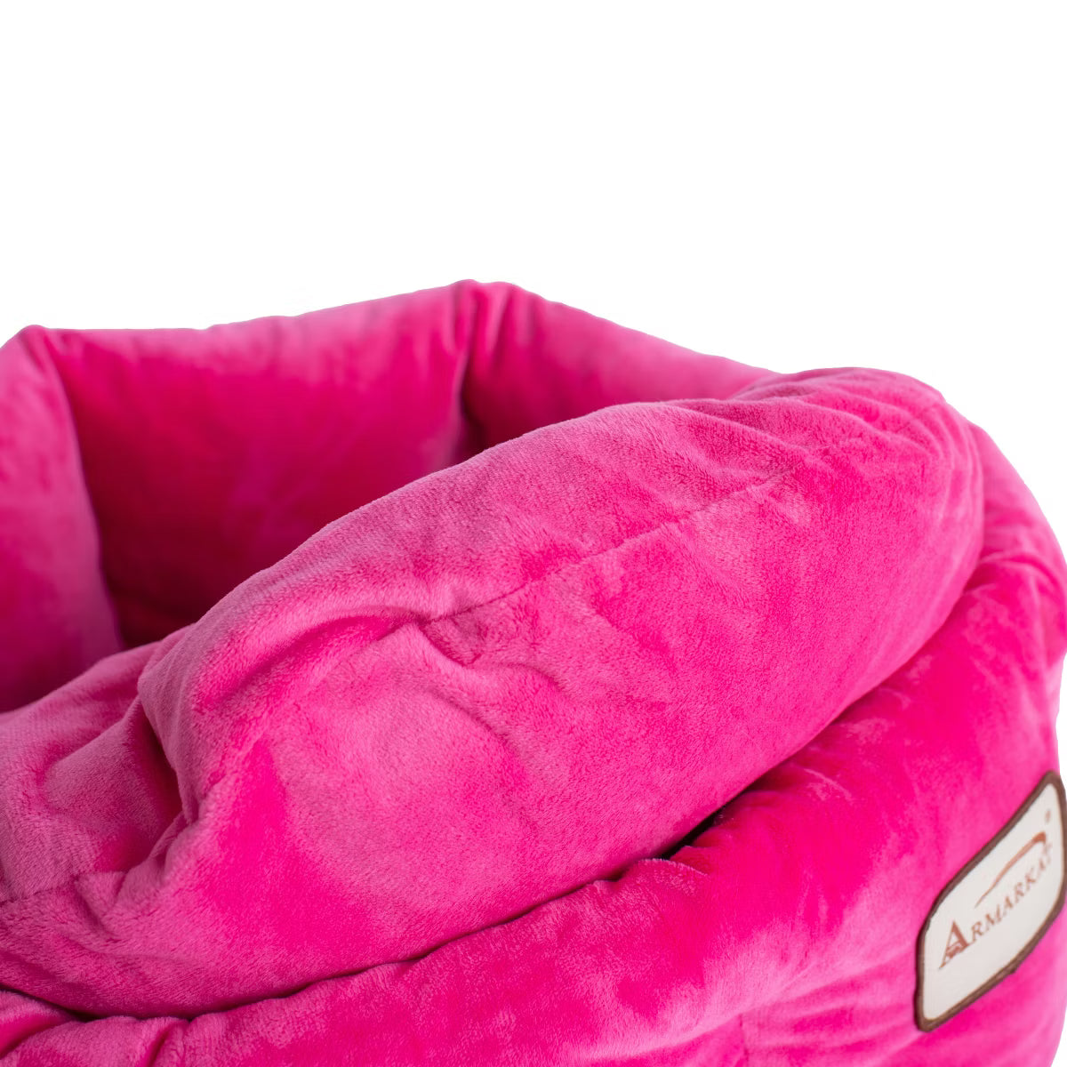 Cat Bed Warm Pet cuddle bed, Pink