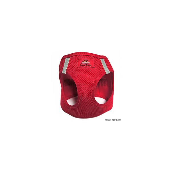 American River Choke Free Reflective Dog Harness, Red, Small