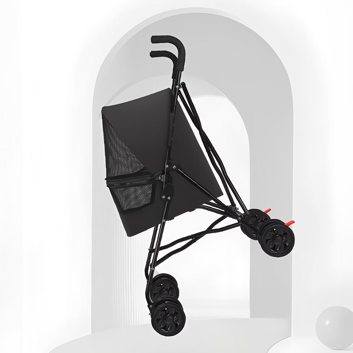 38.2-inch Pet Stroller (for Small Dogs and Cats