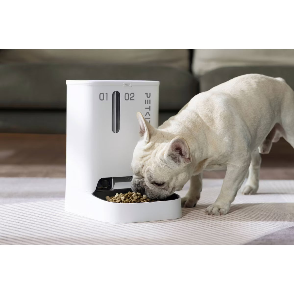 L YumShare Dual-hopper Cat and Dog Automatic Feeder