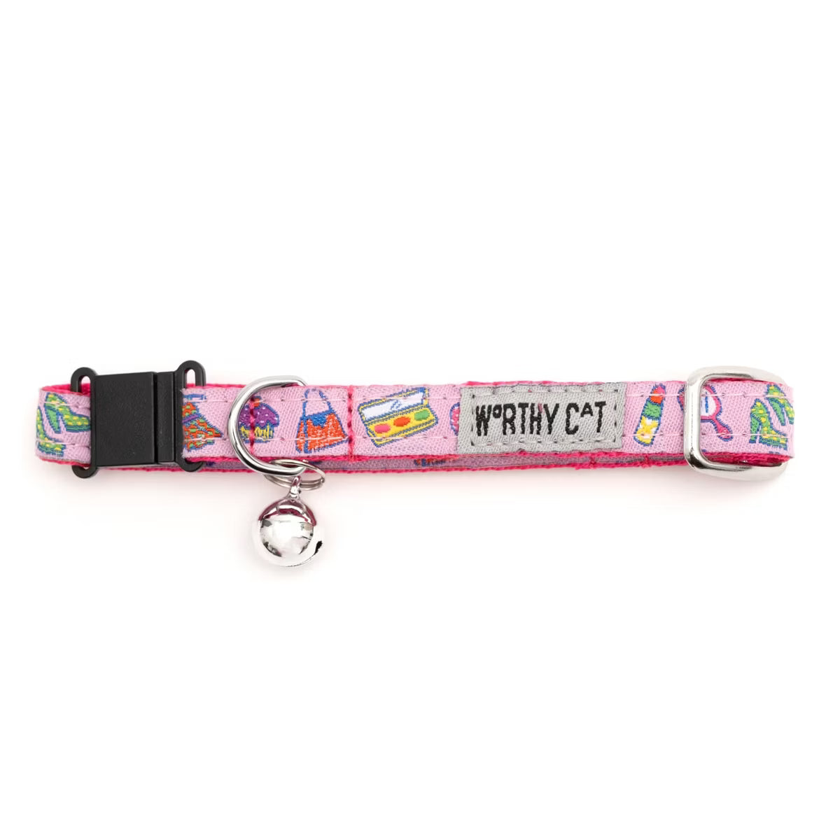 Breakaway Adjustable Cat Collar Pink One Size