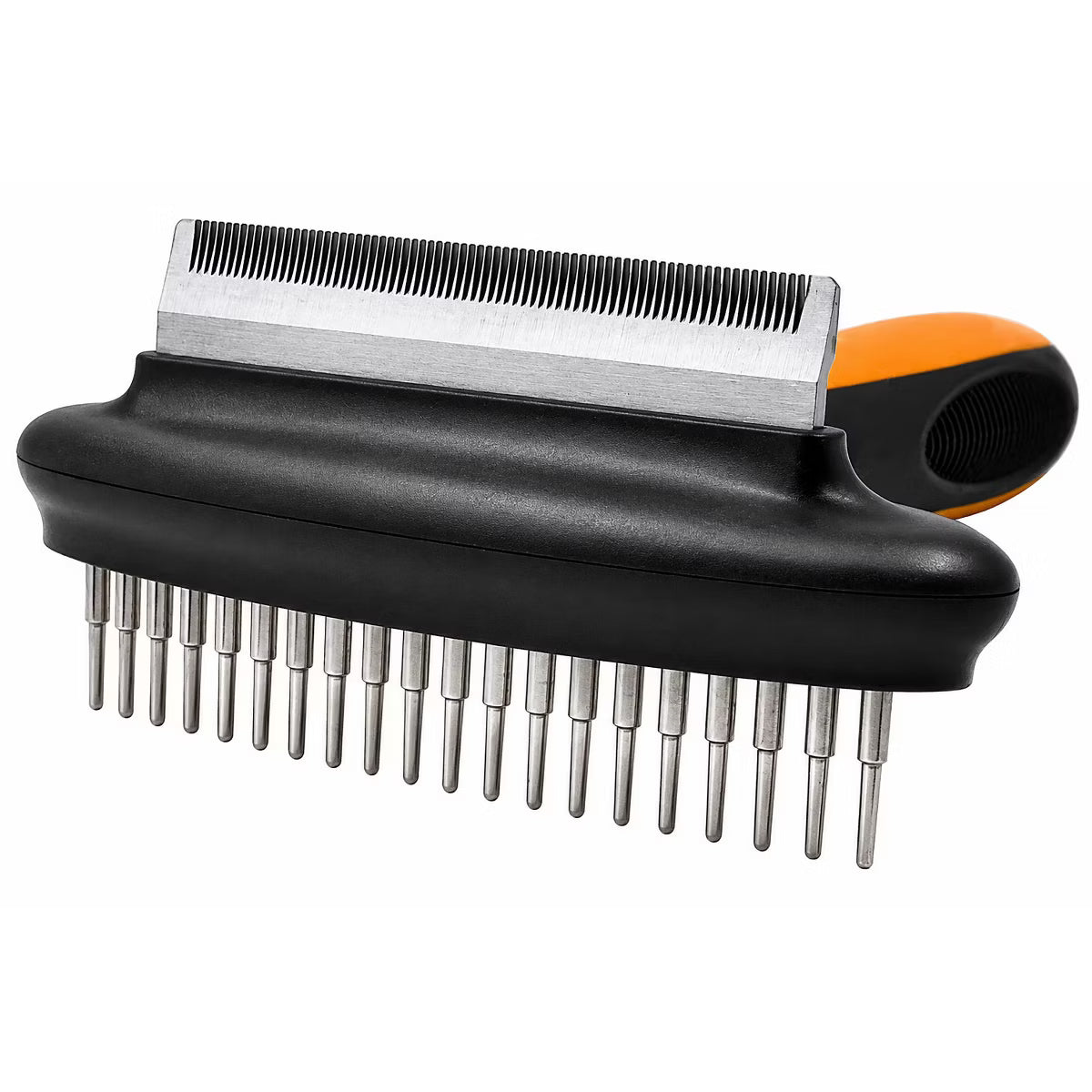 Flex Series 2-in-1 Dual-Sided Grooming Undercoat Pet Rake and Deshedder