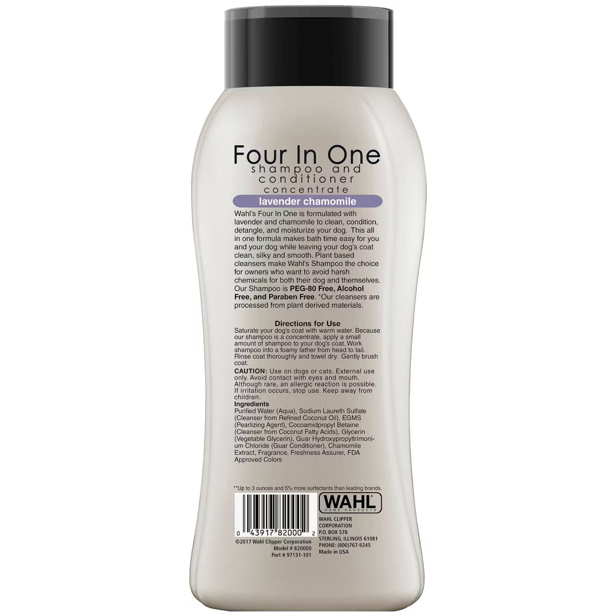 Four-In-One Fresh Scented Calming Formula Dog Shampoo and Conditioner - 24 fl oz