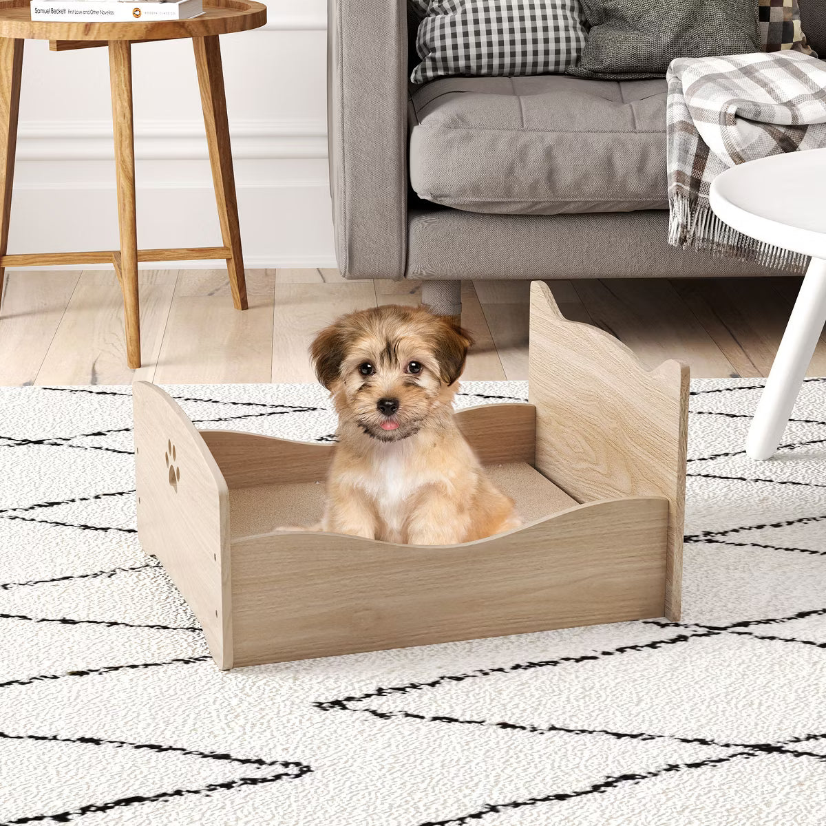levated Pet Bed Frame Indoor Large Cat Bed