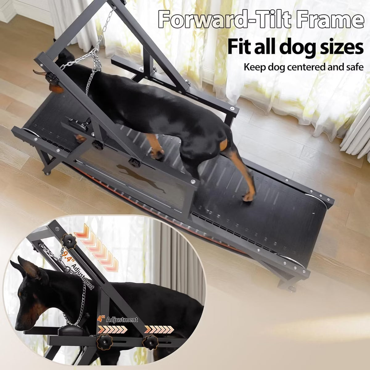 Dog Slat Mill Treadmill for Medium Dogs