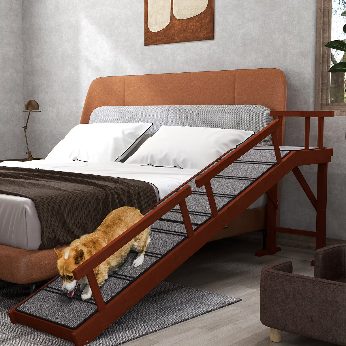 Dog Stairs for Small, Medium & Large Dogs