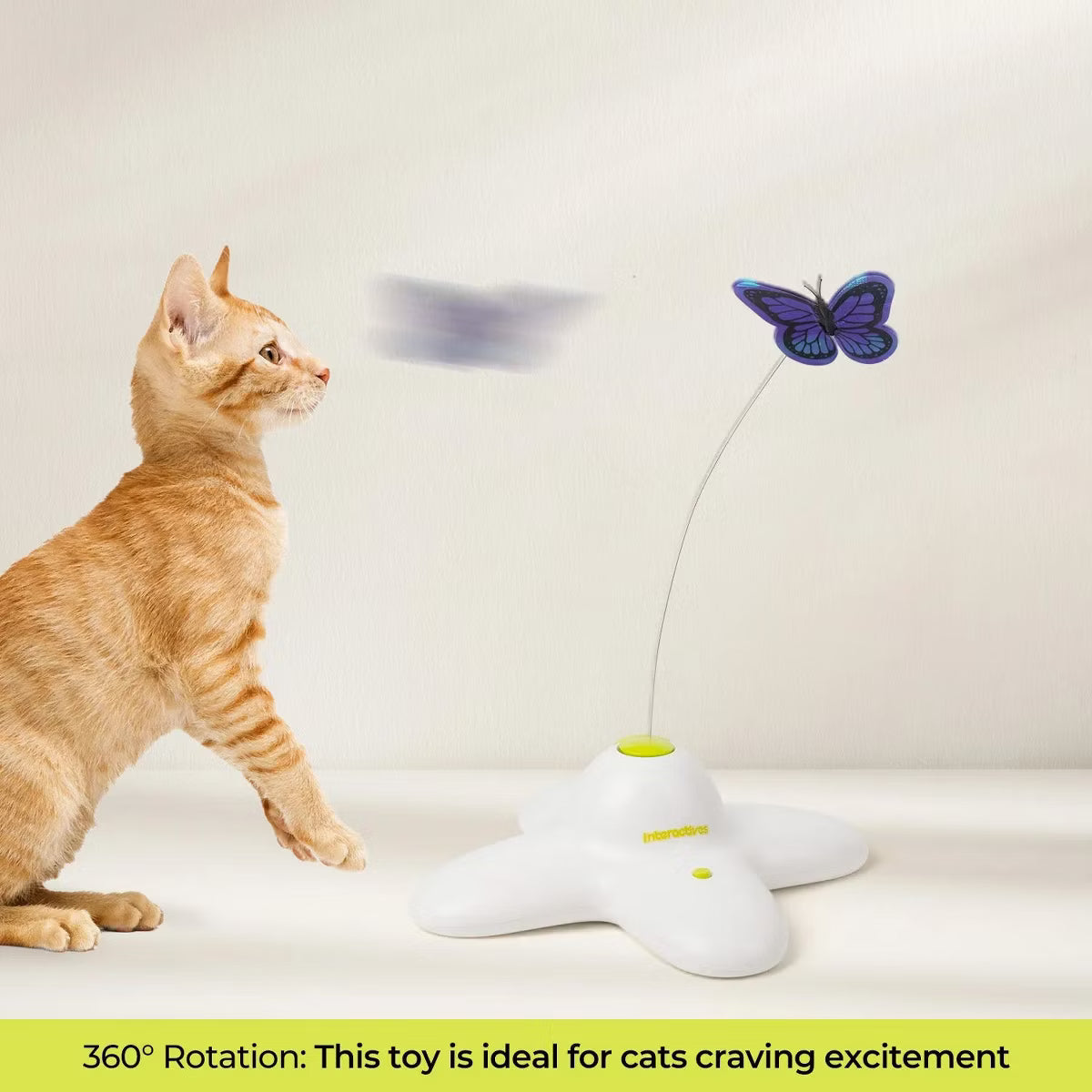 Interactive Cat Toys Butterfly Flutter Toys