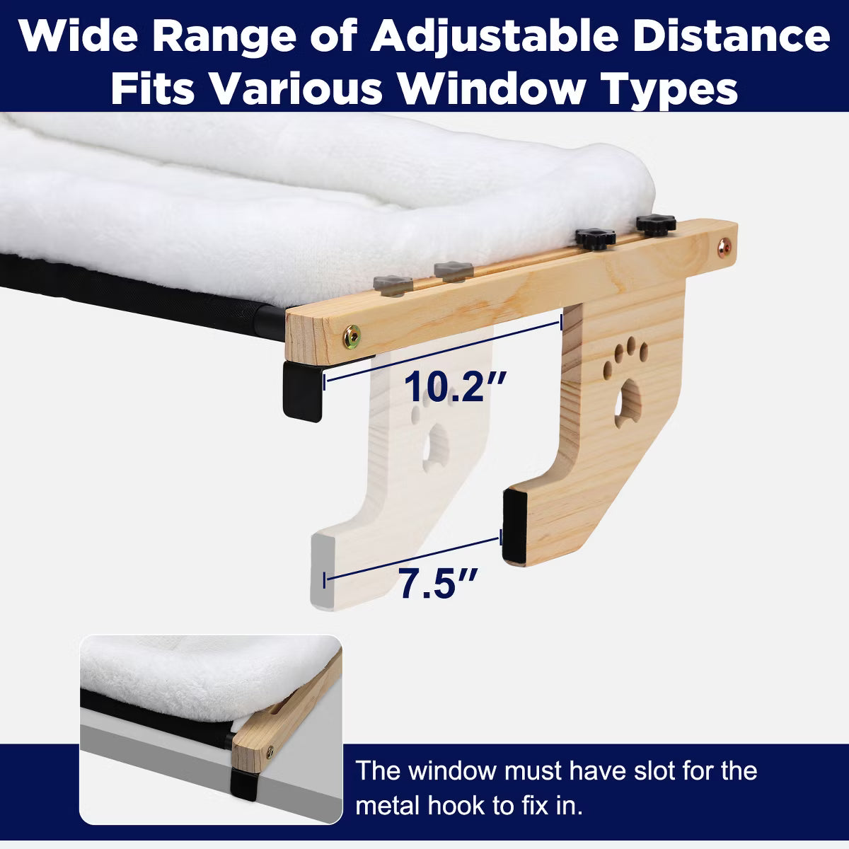 Window Seat with Cushion Bed Cover,