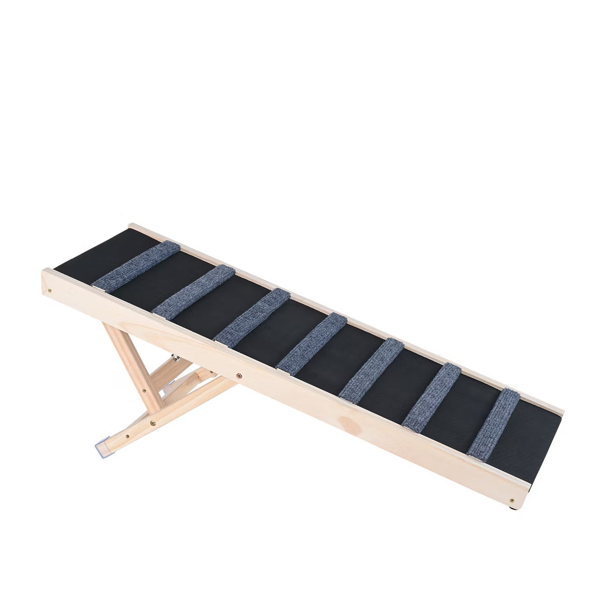 Folding Pet Ramp for Bed, Adjustable Dog Ramp for Small, Large