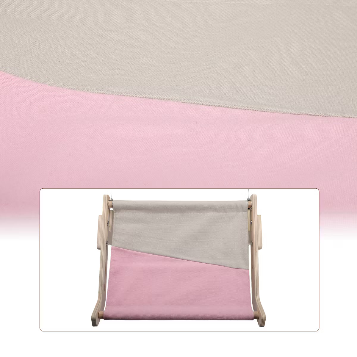 Cat Window Perch 17.52"x14.17"x6.3" Pink