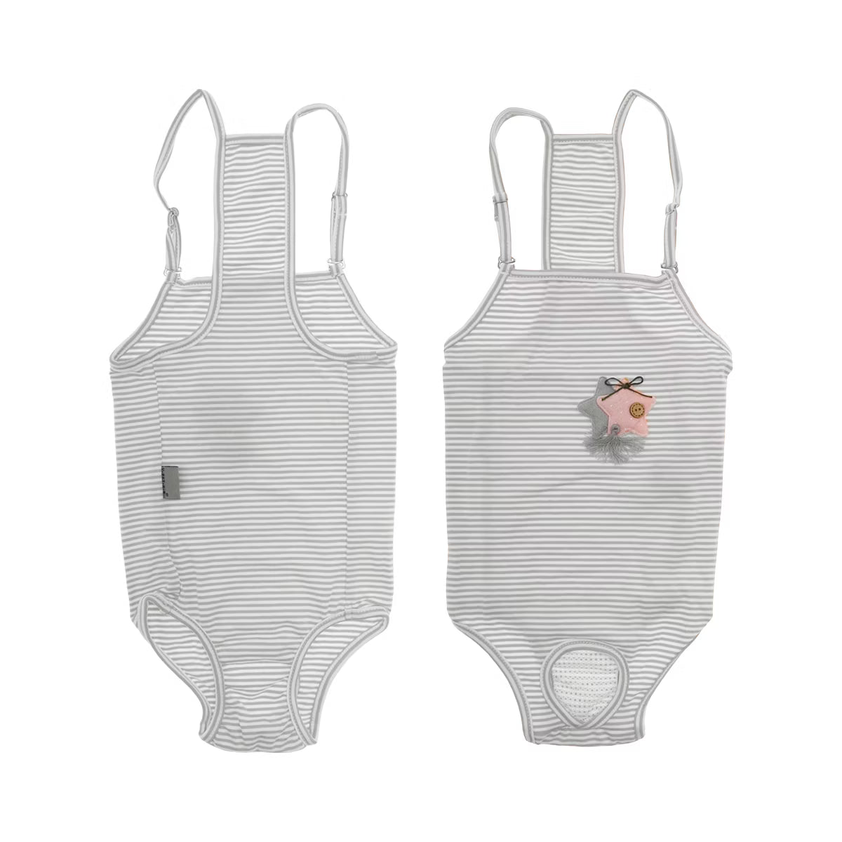 Washable Dog Diapers Large Gray 1 Pc