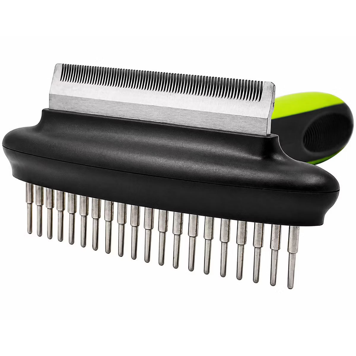 Flex Series 2-in-1 Dual-Sided Grooming Undercoat Pet Rake and Deshedder