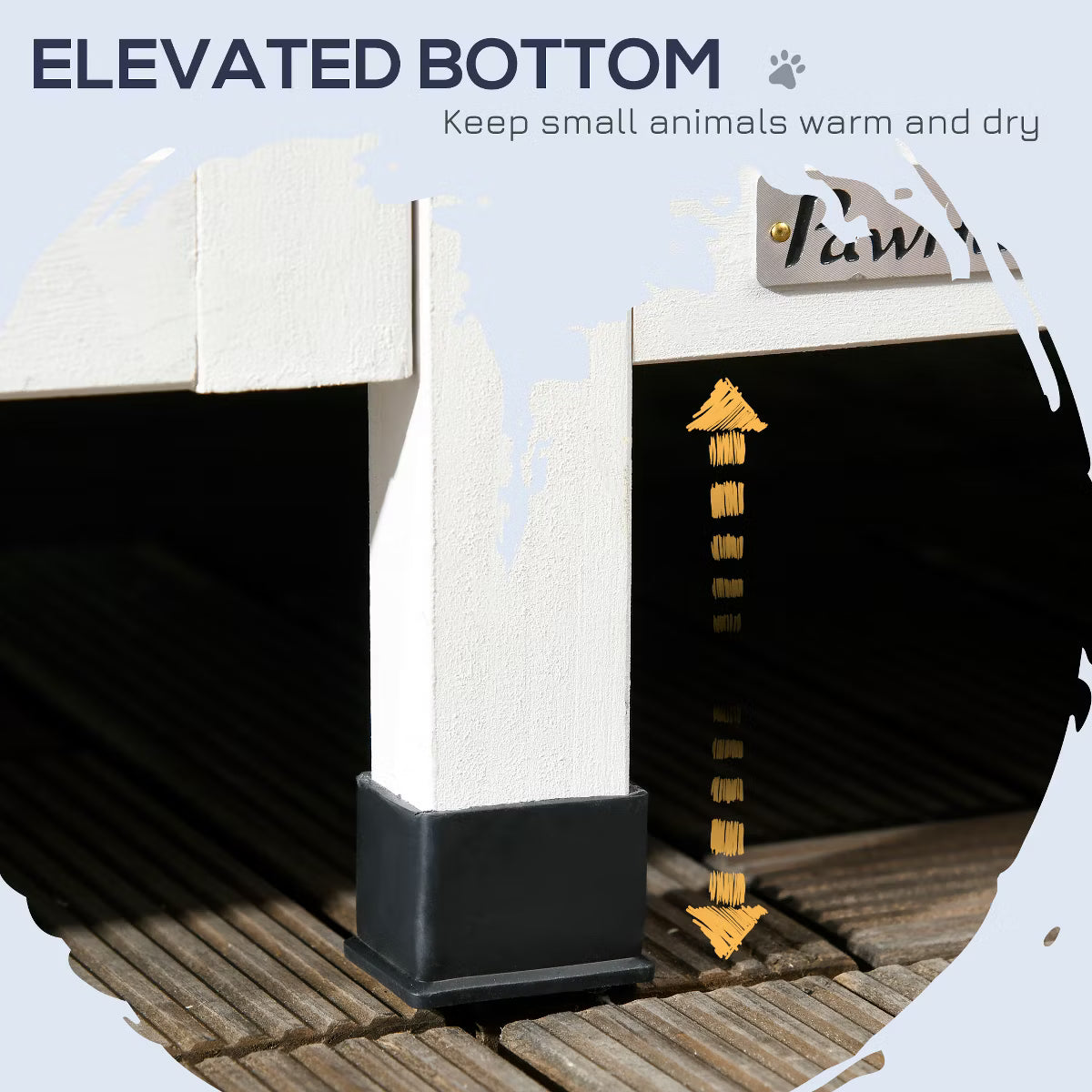 Outdoor Cat House Gray