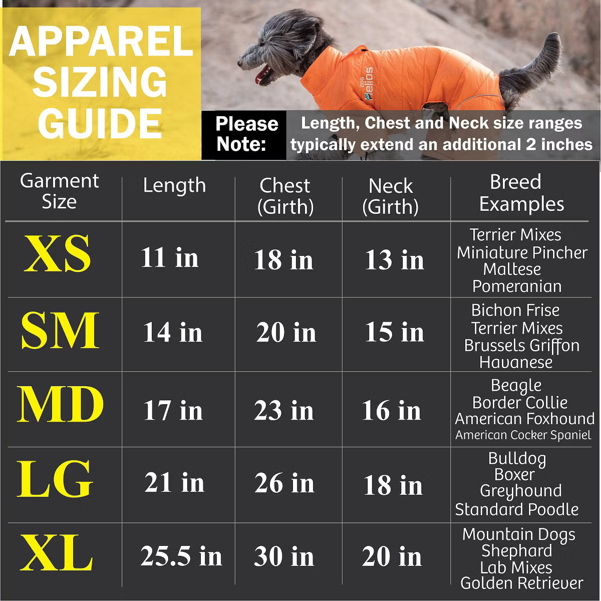Vortex Full Bodied Waterproof Windbreaker Dog Jacket