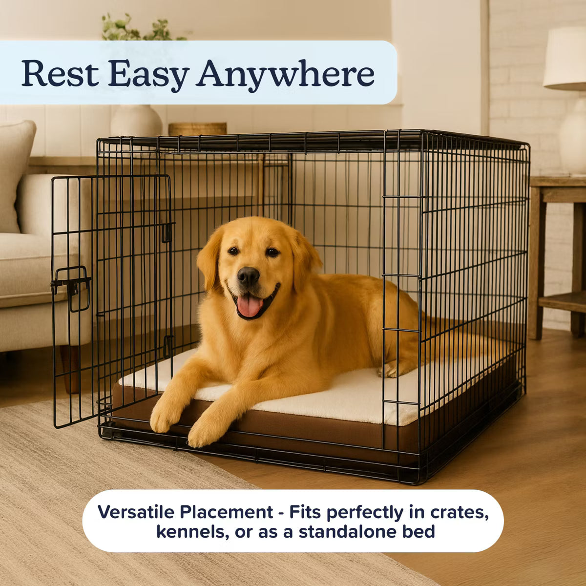 Pet Adobe 2-Layer 36x27 Orthopedic Dog Bed