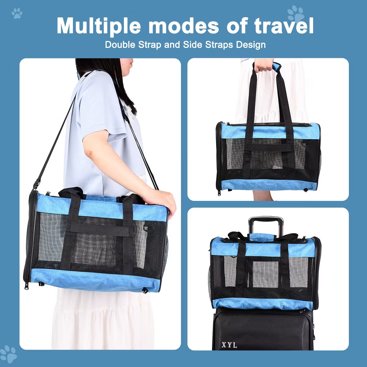 Soft-Sided Airline Approved Bag Cat Carrier