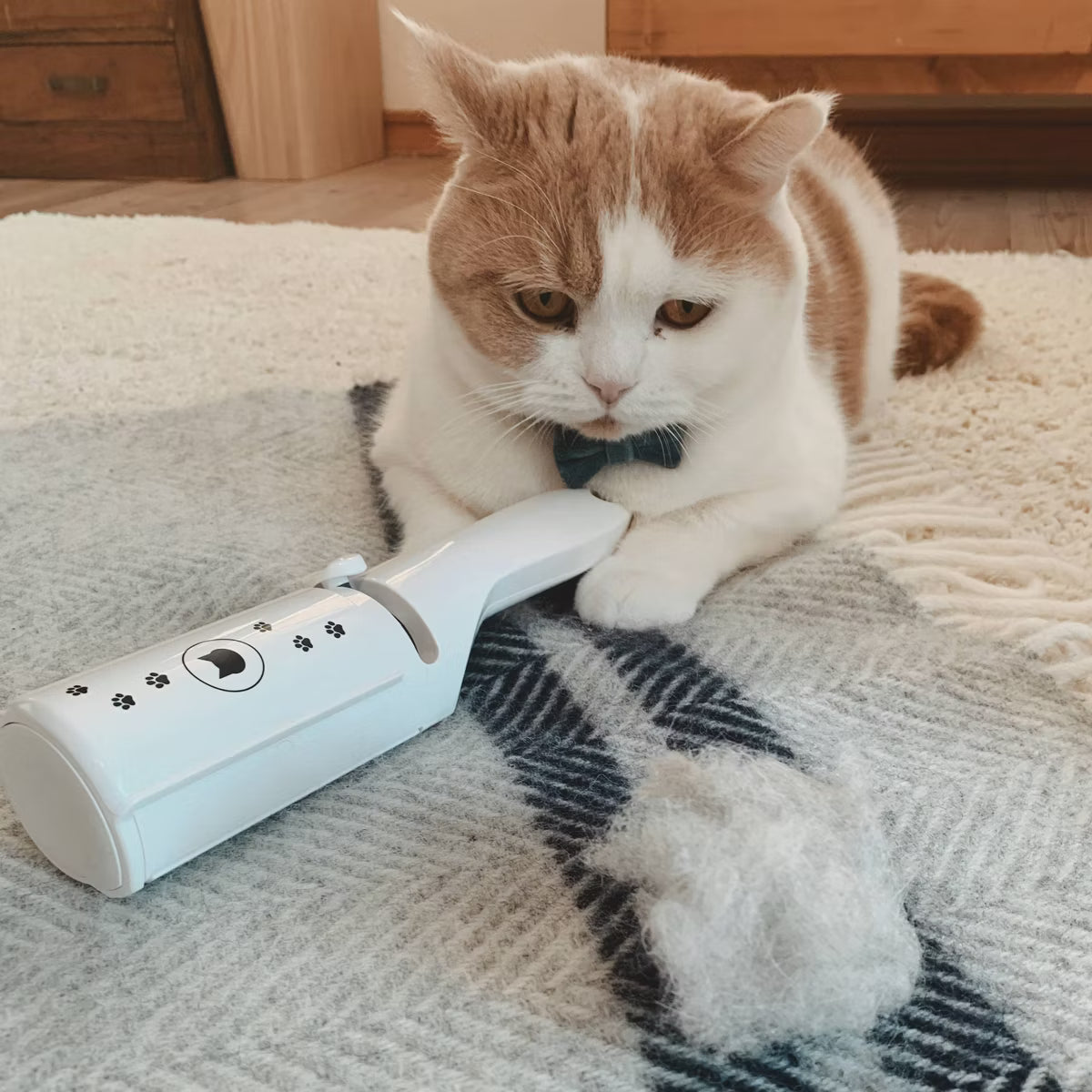Purrfection Neat & Easy Feline Hair Remover Pet Grooming Tool