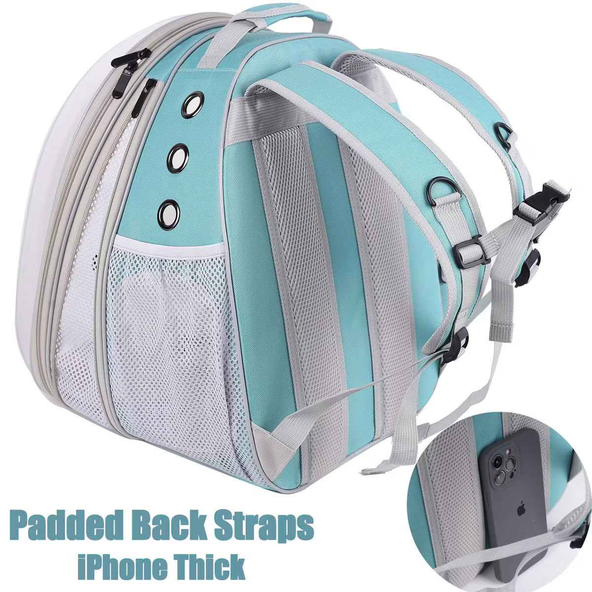 Bubble Cat Backpack Carrier  Green