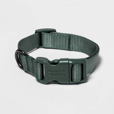 Adjustable Nylon Dog Collar with Matching Buckle