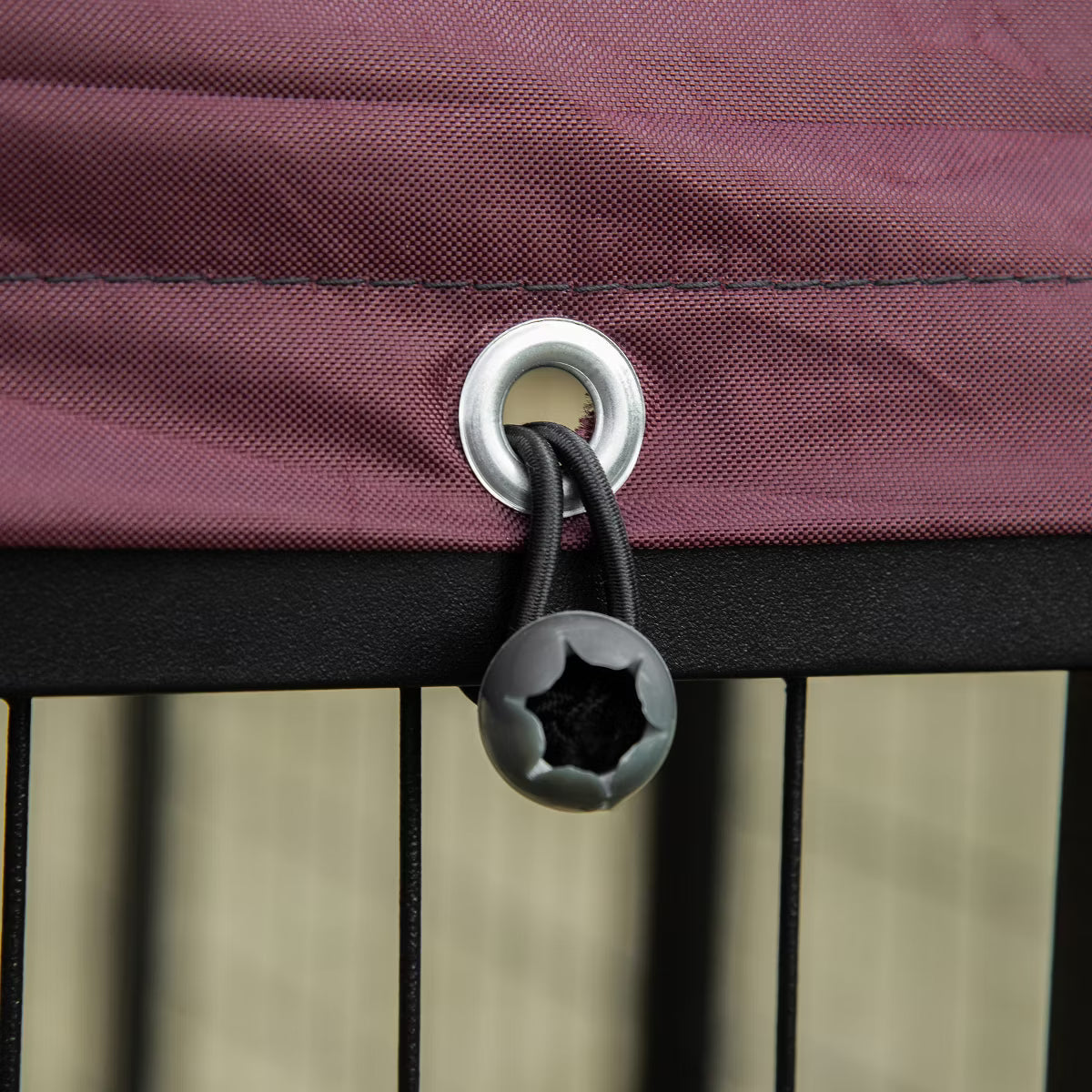 Outdoor Dog Kennel with Rotating Bowl Holders