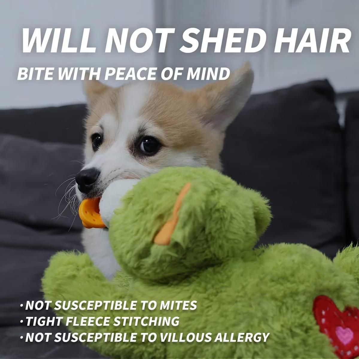 Heartbeat Dog Toys - Puppy Soothing Heartbeat Warm Bear Comfort Dog Sleep Aid Plush Toy