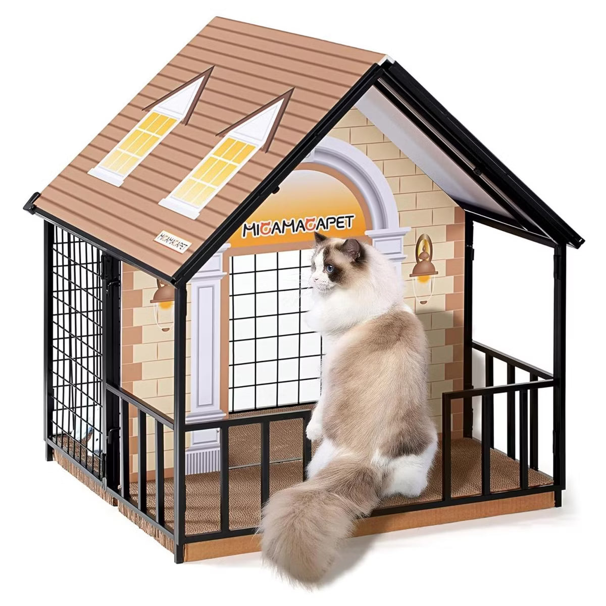 Indoor Cat House Cat Cage Lockable