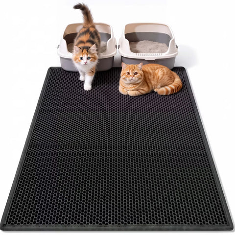 Layer Silicone Cat Litter Mat