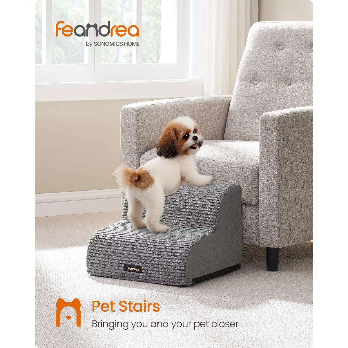 Dog Steps for Bed, Sofa, Waterproof