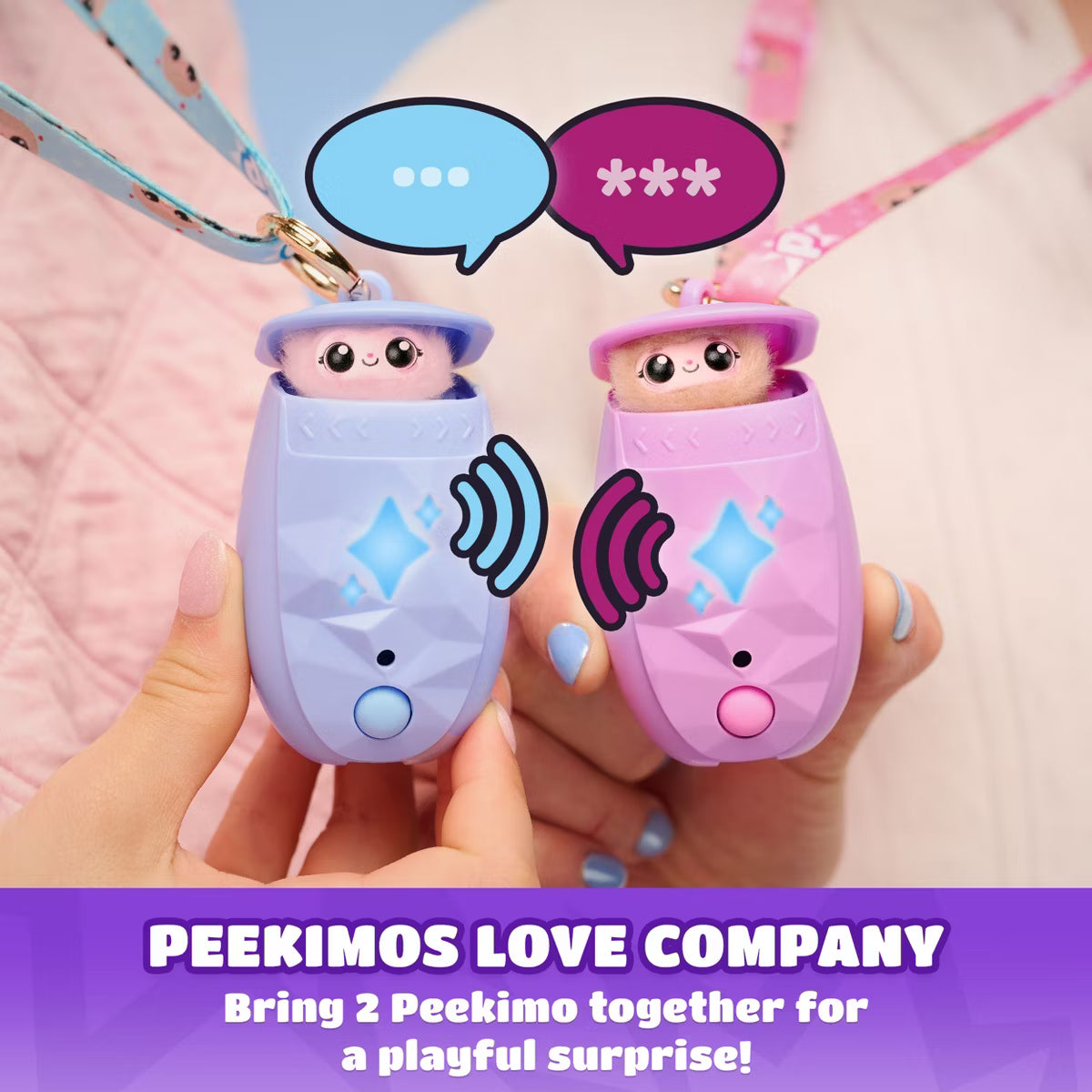Pink Digital Pet Interactive Toy