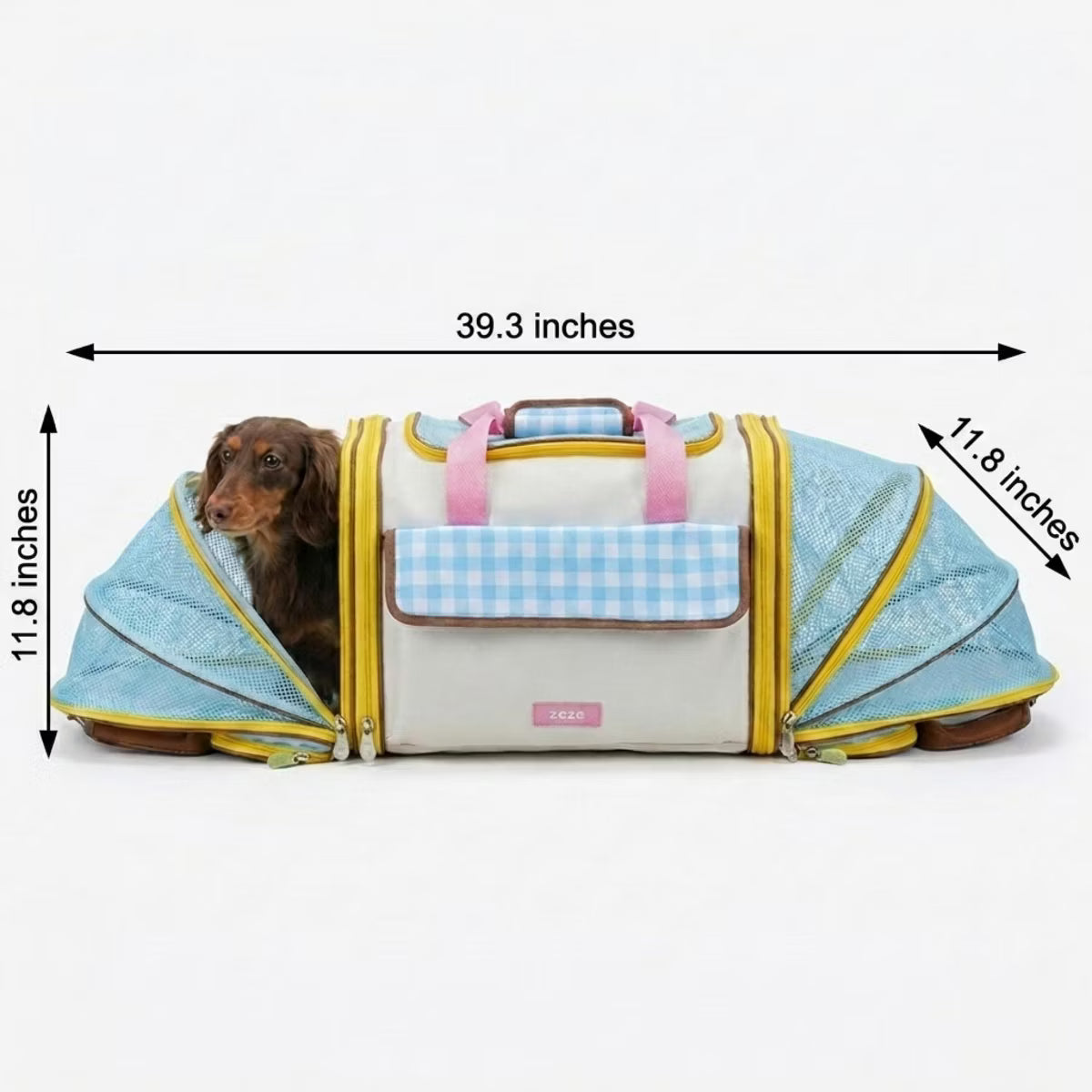 3-Panel Mesh Opening Nice Expandable Dog