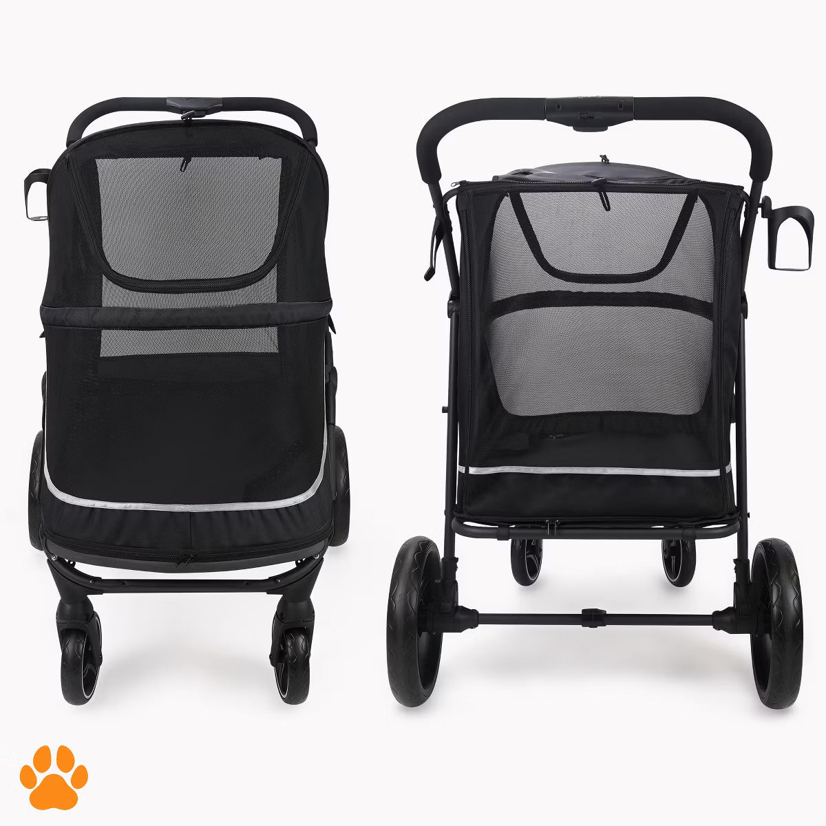 CHAMP Big Raincover Pet Stroller